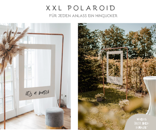 XXL Polaroid Anleitung für jeden Anlass
