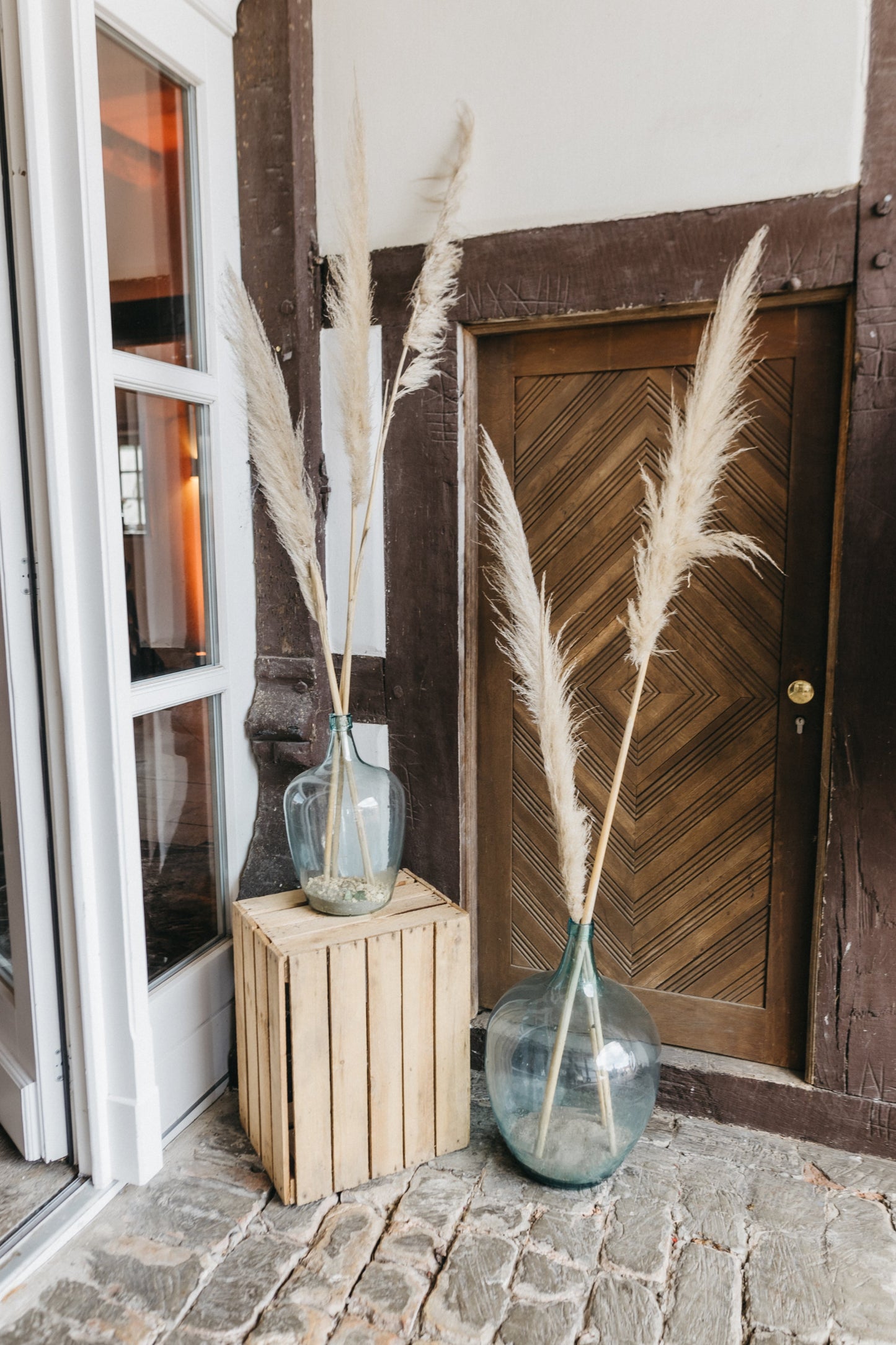 Große Vasen , Ballonvase, Ballonvasen, Bodenvasen Hochzeit, freue Trauung- Wachshinaus Hochzeitsverleih Warendorf, Hamm, Münster, Greven