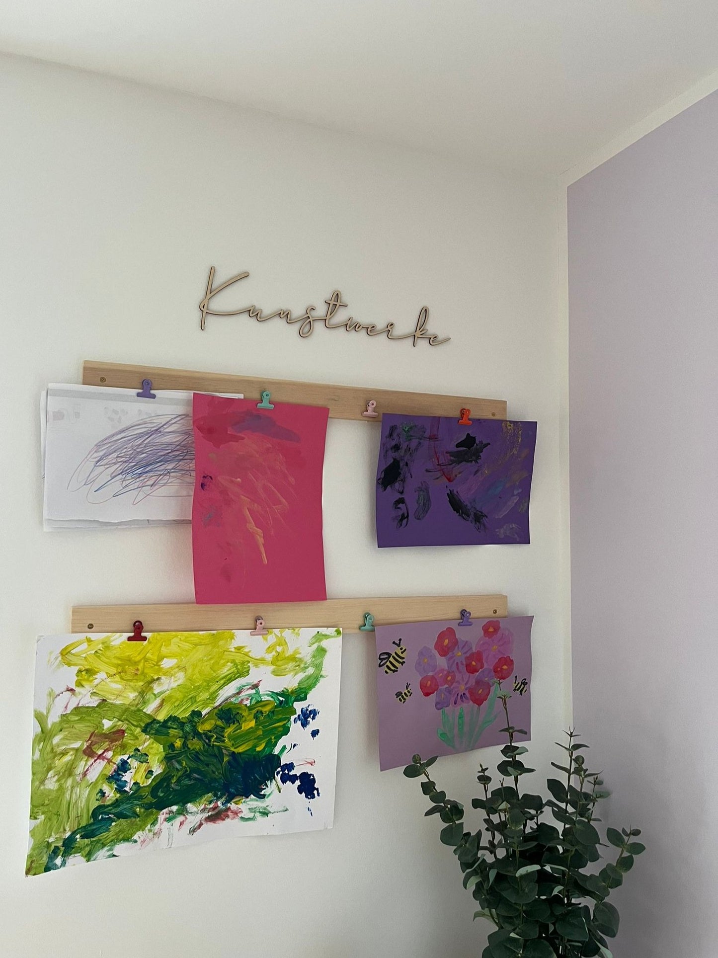 Türschild aus Holz mit Wunschnamen | Namensschild für Kinderzimmer | Geschenk für Kinder, für Mädchen und Jungen Wachshinaus