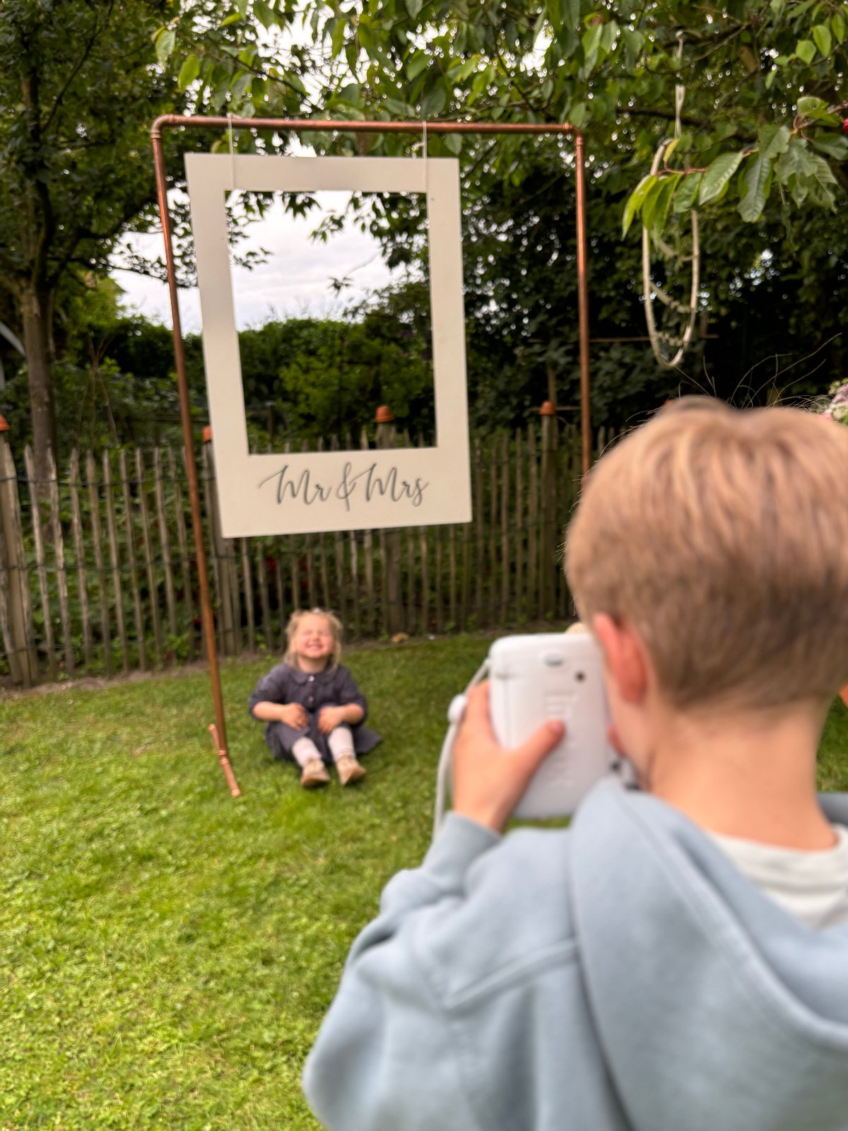 Polaroid Wand Background XXL Polaroid Hochzeit, runder Geburtstag- Wachshinaus Hochzeitsverleih Warendorf Münster Hamm Traubogen Verleih