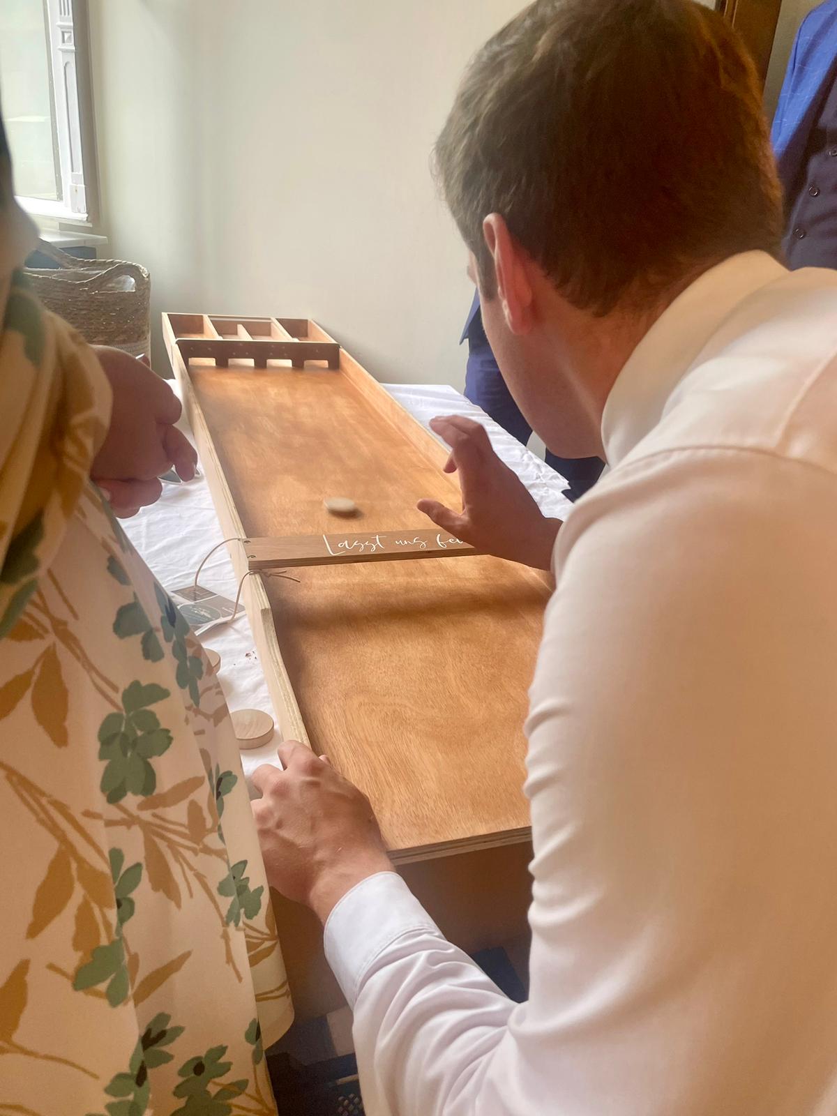 Hochzeitsspiele wachshinaus jenga, viergewinnt shuffleboard cornhole Verleih münsterland