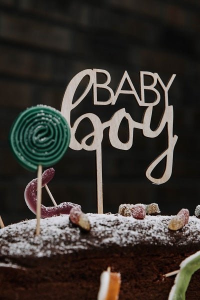 Babyboy Caketopper als Geburtsgeschenk für BabysCaketopper - Wachshinaus