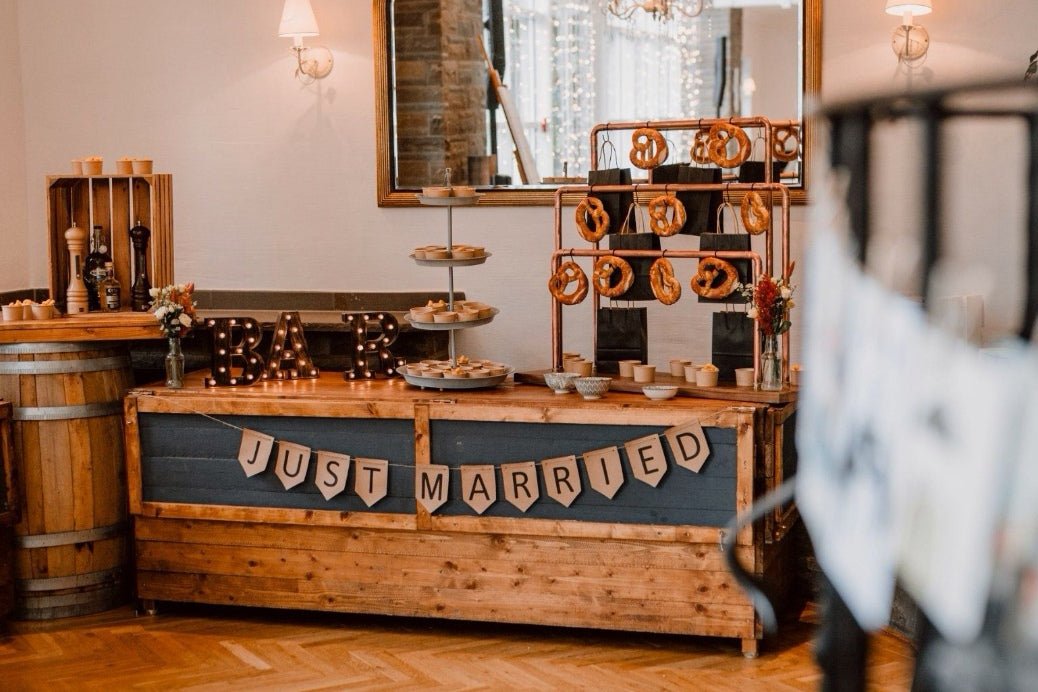 Brezelständer für eine Saltybar - Wachshinaus Sweet ans salty Bar, Hochzeitsverleih, Hochzeit, Polterabend, Geburtstag Kreis Warendorf, Ahlen, Beckum ,Hamm,Münster