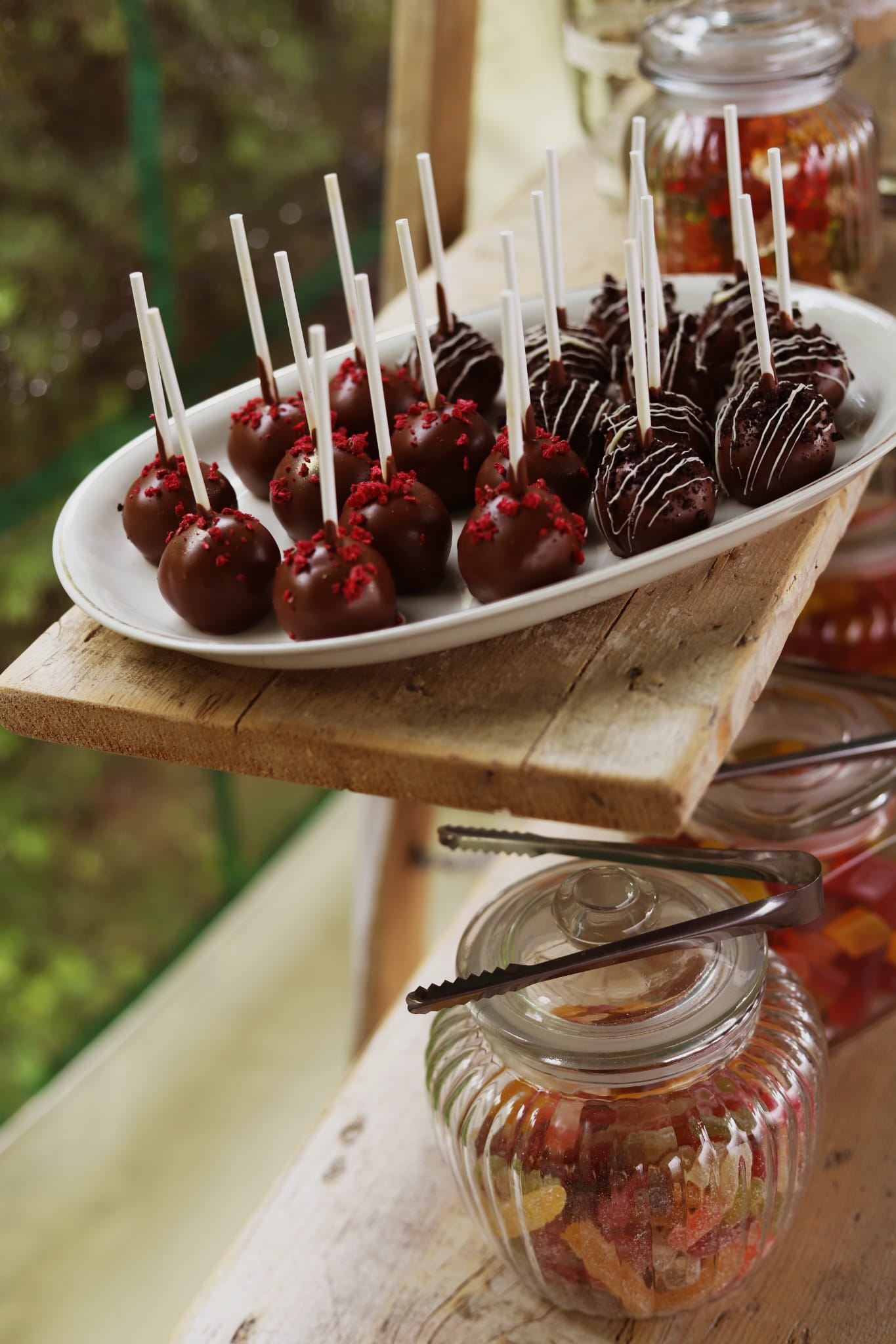 Hochzeitsverleih Candybar, Donutwand, Sektwand, Leiter, freie Trauung
