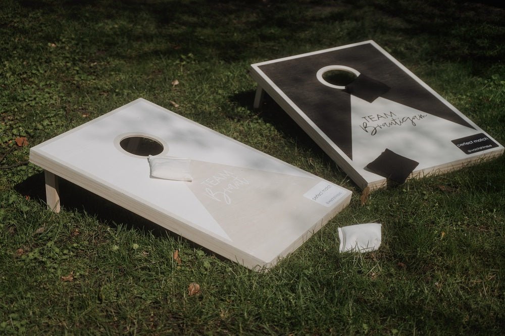 Cornhole in Hochzeitsedition - Wachshinaus Hochzeitsverleih, Hochzeitsspiele, Münster, Hamm, Dortmund, Greven,Warendorf, Beckum,freie Trauung