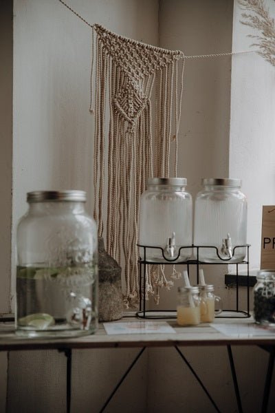 Makramee Stuhldekoration - Wachshinaus