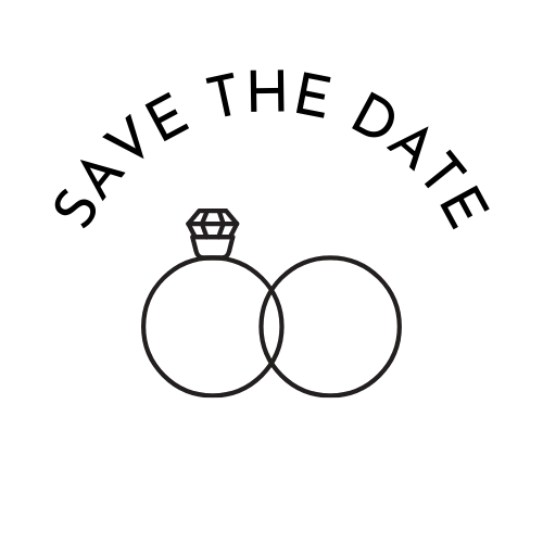 Personalisierte Hochzeitsaufkleber klassisch - Wachshinaus