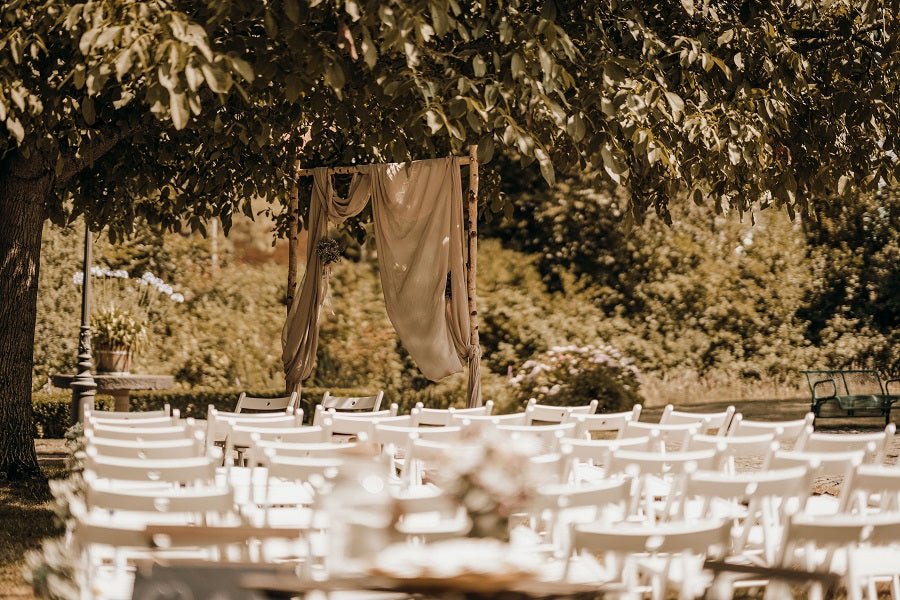 Traubogen Birke für die freie Trauung - Wachshinaus Hochzeitsverleih für Dekoration zur Hochzeit
