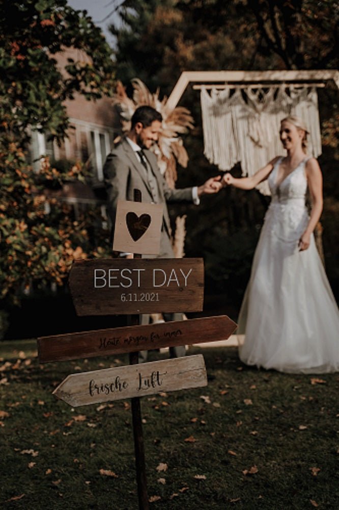 Wegweiser BEST DAY - Wachshinaus