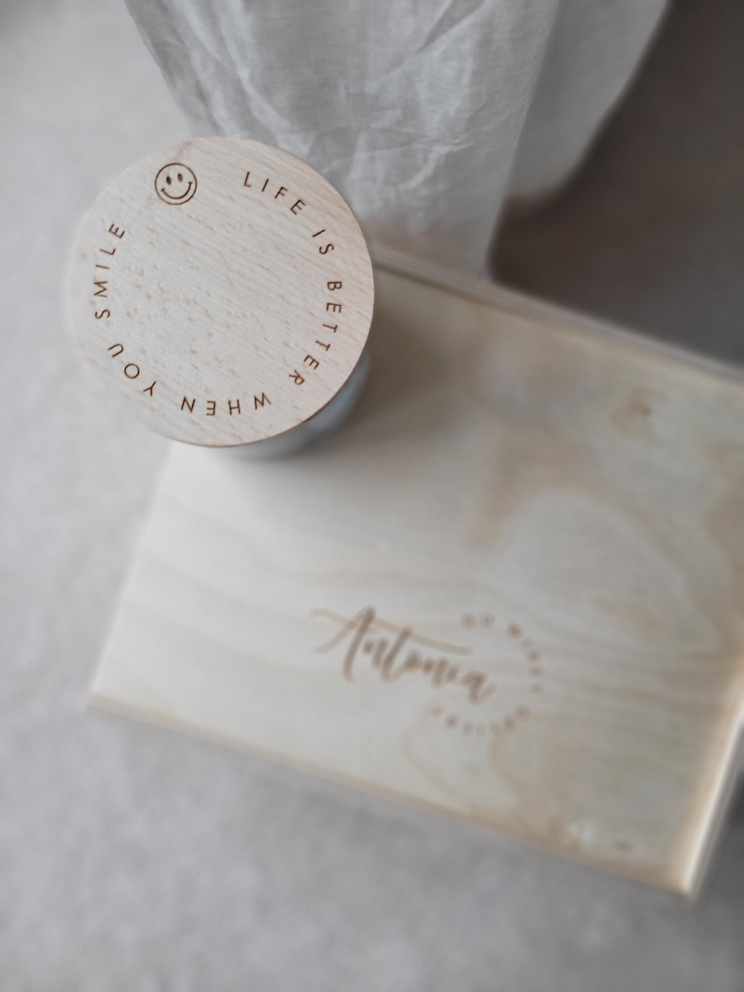 Memorybox 'filigran gelasert' small