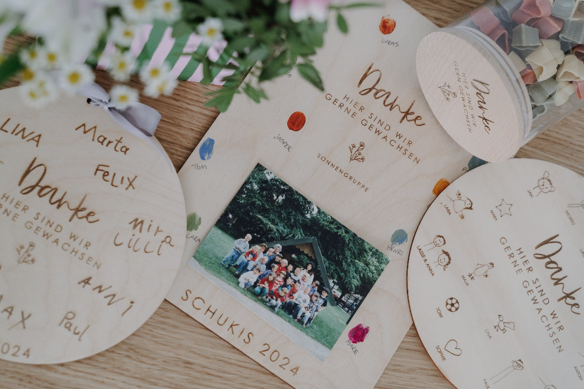 Wachshinaus Vorratsdose-Personalisierte Keksdose - Einzigartige Geschenkideen - Geschenke mit Gravur - Kreative Geschenke - Praktisches Vorratsglas mit Gravur