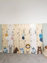 Lade das Bild in den Galerie-Viewer, Boho Fuchs Messlatte für Kinder zum Geburtstag, zur Taufe oder Geburtaus Holz - Wachshinaus
