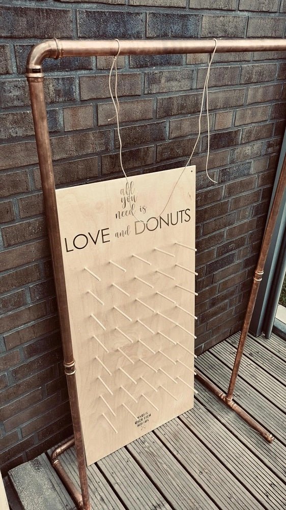 DDonut Wand "XXL" - Wachshinaus Hochzeitsverleih, Doutwand, Münster, Hamm, Dortmund, Beckum, Warendorf heiraten in NRW