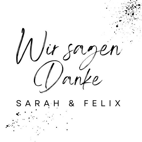 Personalisierte Hochzeitsaufkleber modern - Wachshinaus