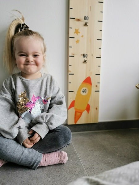 XXL Familienmesslatte für Zwillinge oder Geschwister - Wachshinaus